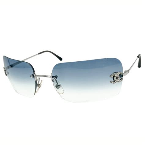 chanel rimless glasses